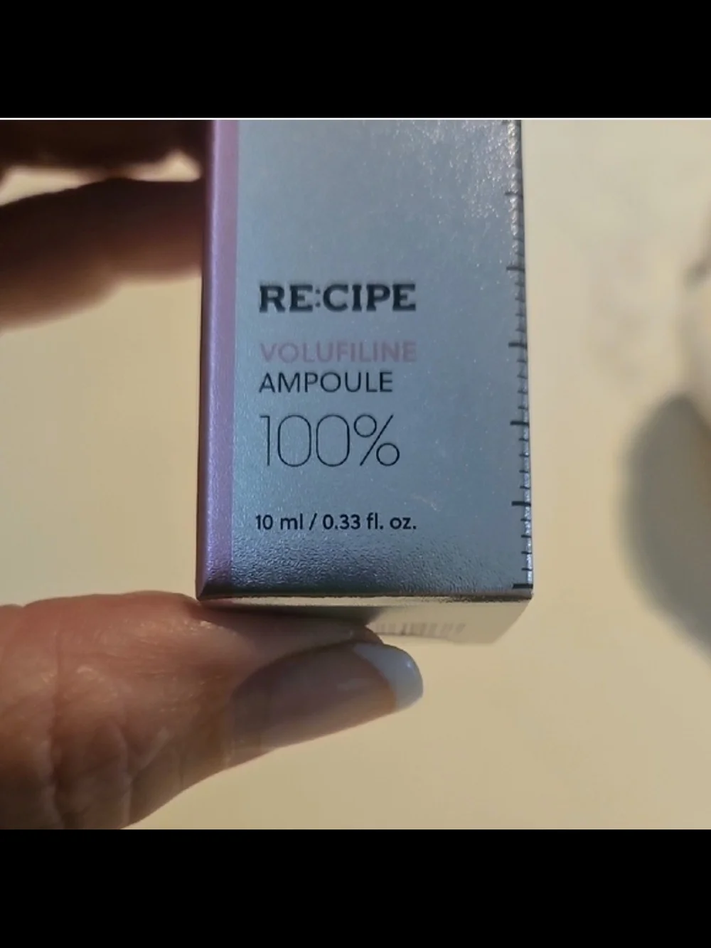 Re:cipe Pink and Silver Volufiline Ampoule 3 Serum Bottles - Picture 2 of 5
